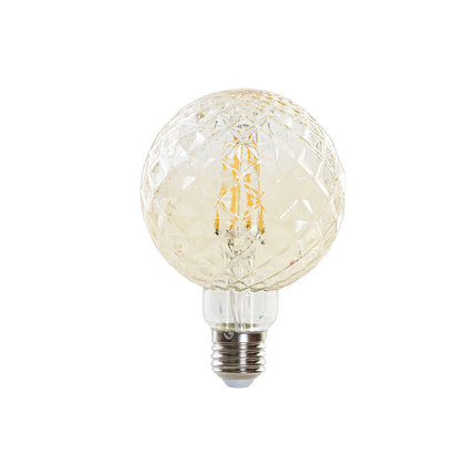 LED-Lampe DKD Home Decor 9,5 x 9,5 x 14 cm E27 Bernstein 4 W 450 lm