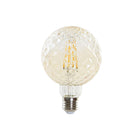 LED-Lampe DKD Home Decor 9,5 x 9,5 x 14 cm E27 Bernstein 4 W 450 lm