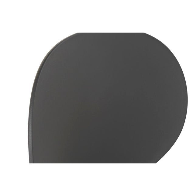 Stuhl DKD Home Decor Metall Dunkelgrau Polypropylen (PP) (51 x 46 x 86 cm)