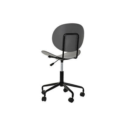 Stuhl DKD Home Decor Metall Dunkelgrau Polypropylen (PP) (51 x 46 x 86 cm)