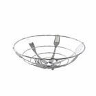 Obstschale DKD Home Decor Silberfarben Metall