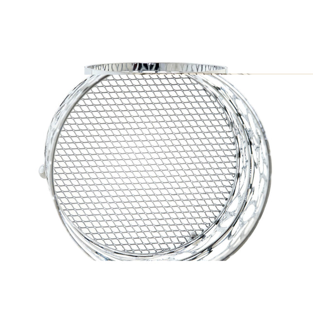 Besteckkasten DKD Home Decor Margerite Metall (12 x 12 x 15 cm)