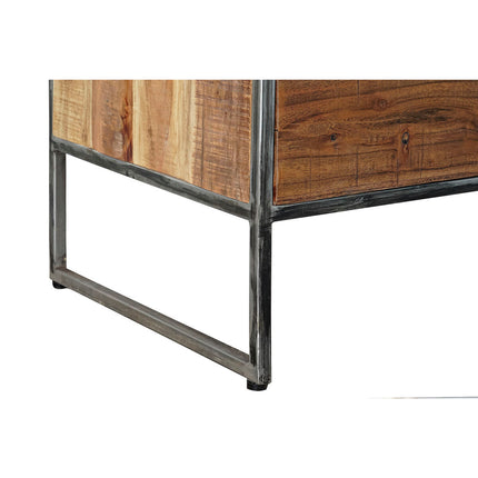 Kommode DKD Home Decor Braun Metall Akazienholz Recyceltes Holz 80 x 40 x 105 cm