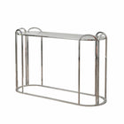 Konsole DKD Home Decor 115,5 x 36,5 x 78 cm Kristall Silberfarben Metall