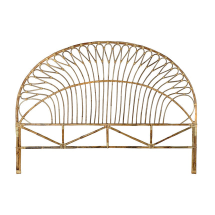 Kopfende des Betts DKD Home Decor natürlich Rattan (177 x 4 x 131 cm)