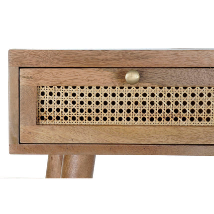 Konsole DKD Home Decor Raster natürlich Rattan Mango-Holz (115 x 40 x 84 cm)