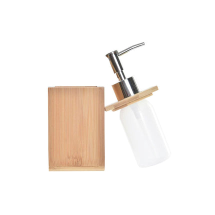 Badezimmer Set DKD Home Decor Bambus (13 x 5 x 9 cm) (2 pcs)