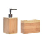 Badezimmer Set DKD Home Decor Bambus (13 x 5 x 9 cm) (2 pcs)