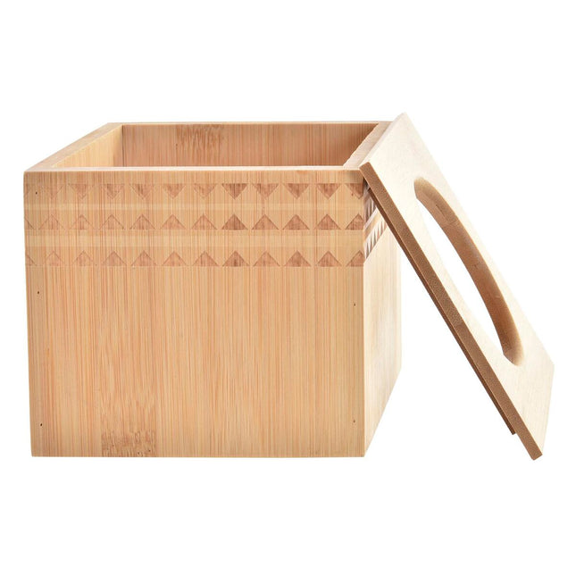 Tissue-Box DKD Home Decor Bambus (12.4 x 12.4 x 11 cm)