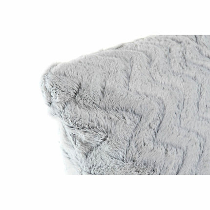 Kissen DKD Home Decor 45 x 10 x 45 cm Zick-Zack zweifarbig