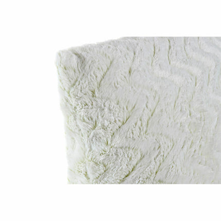 Kissen DKD Home Decor 45 x 10 x 45 cm Zick-Zack Weiß
