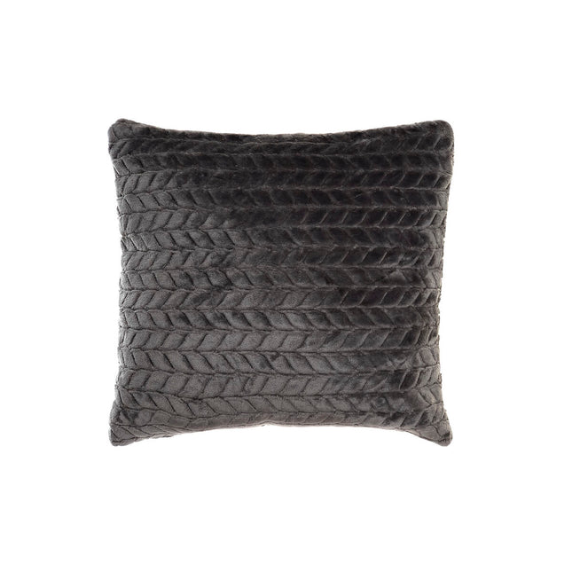 Kissen DKD Home Decor 45 x 10 x 45 cm Dunkelgrau
