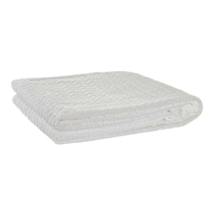 Decke DKD Home Decor Pfeile 150 x 200 x 2 cm Elfenbein Grundlegend