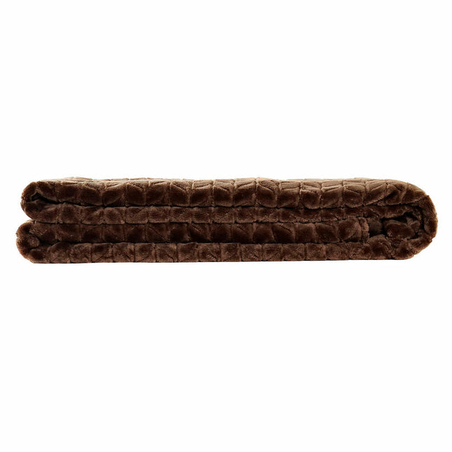 Decke DKD Home Decor Pfeile 150 x 200 x 2 cm Braun Grundlegend