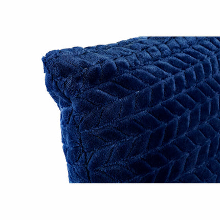 Kissen DKD Home Decor 45 x 10 x 45 cm Marineblau