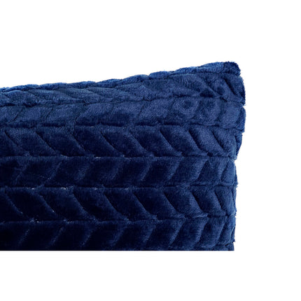 Kissen DKD Home Decor 45 x 10 x 45 cm Marineblau