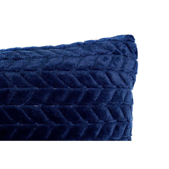 Kissen DKD Home Decor 45 x 10 x 45 cm Marineblau