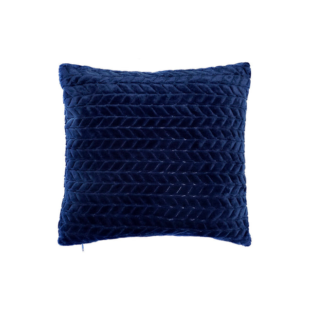 Kissen DKD Home Decor 45 x 10 x 45 cm Marineblau