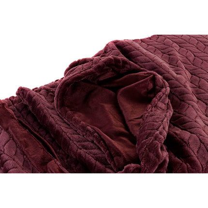 Decke DKD Home Decor Pfeile 150 x 200 x 2 cm Violett Grundlegend