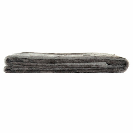 Decke DKD Home Decor Tier 150 x 200 x 2 cm Grau Weiß zweifarbig Berg