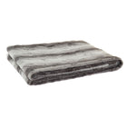Decke DKD Home Decor Tier 150 x 200 x 2 cm Grau Weiß zweifarbig Berg