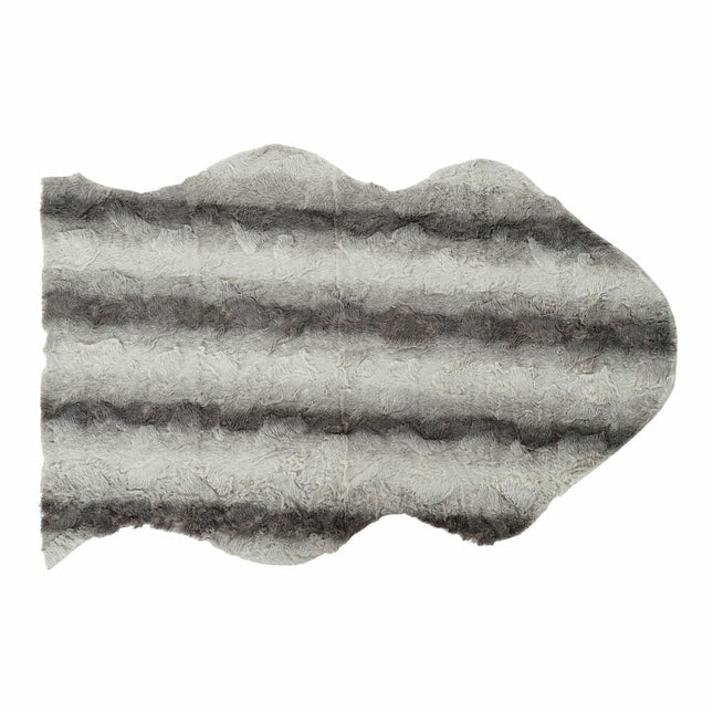 Teppich DKD Home Decor Polyester Weiß Hellgrau Kolonial Dschungel 60 x 90 x 2 cm