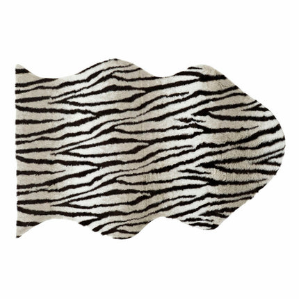 Teppich DKD Home Decor Schwarz Orange Polyester Kolonial Dschungel 60 x 90 x 2 cm