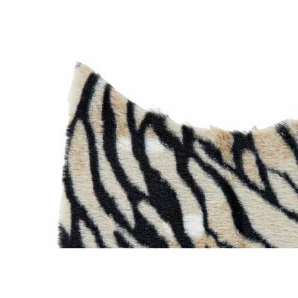 Teppich DKD Home Decor Schwarz Braun Polyester Weiß Kolonial Dschungel 60 x 90 x 2 cm