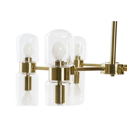 Deckenlampe DKD Home Decor Kristall Gold Metall 50 W (68 x 68 x 55 cm)