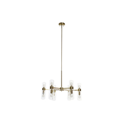 Deckenlampe DKD Home Decor Kristall Gold Metall 50 W (68 x 68 x 55 cm)