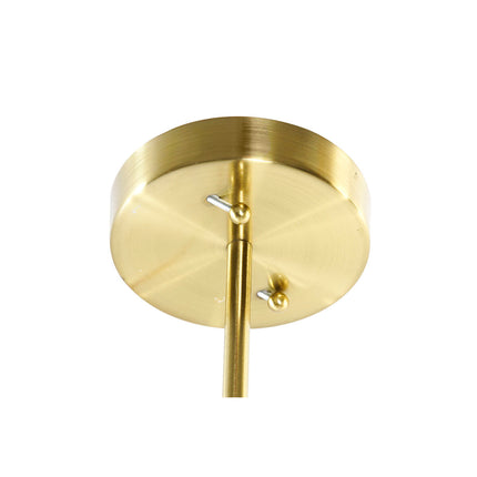 Deckenlampe DKD Home Decor 96 x 73 x 50 cm Kristall Gold Metall Weiß 50 W