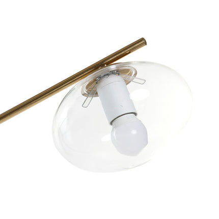 Deckenlampe DKD Home Decor 70 x 67 x 60 cm Kristall Gold Metall Durchsichtig 50 W