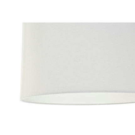 Stehlampe DKD Home Decor Golden Metall Polyester Leinen Weiß Glam (91 x 31 x 196 cm)