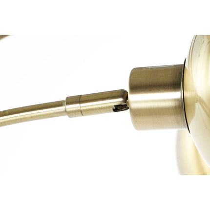 Stehlampe DKD Home Decor 70 x 80 x 182 cm Gold Metall Weiß Marmor 220 V 50 W