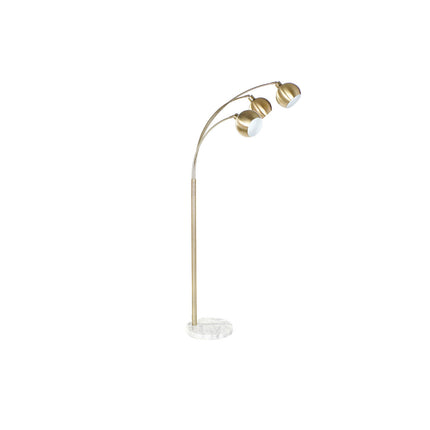 Stehlampe DKD Home Decor 70 x 80 x 182 cm Gold Metall Weiß Marmor 220 V 50 W
