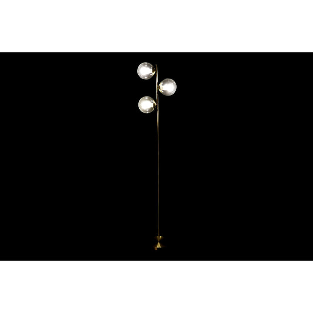 Stehlampe DKD Home Decor 53 x 53 x 180 cm Schwarz Gold Metall 220 V 50 W