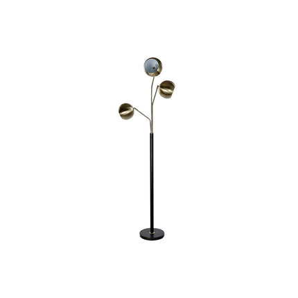 Stehlampe DKD Home Decor 53 x 53 x 180 cm Schwarz Gold Metall 220 V 50 W