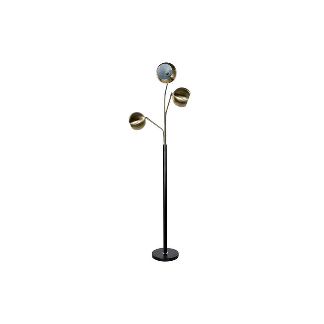 Stehlampe DKD Home Decor 53 x 53 x 180 cm Schwarz Gold Metall 220 V 50 W