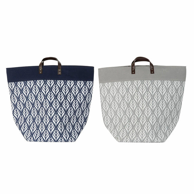 Korb DKD Home Decor Polyester Boho (2 pcs) (60 x 30 x 50 cm)