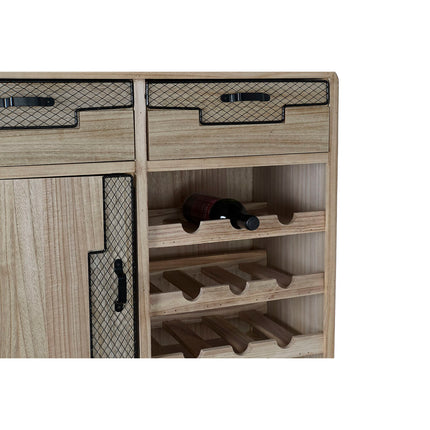 Flaschenregal DKD Home Decor Holz Metall (80 x 38 x 84 cm)