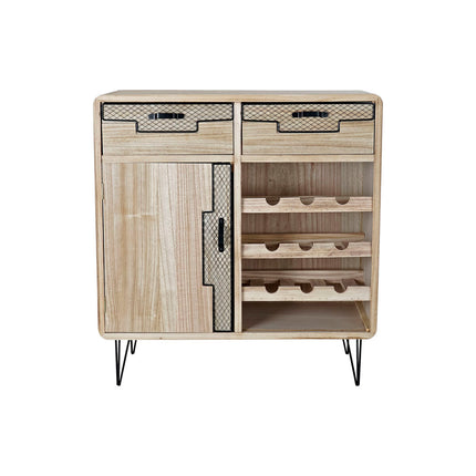 Flaschenregal DKD Home Decor Holz Metall (80 x 38 x 84 cm)