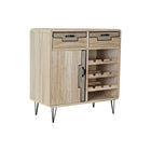 Flaschenregal DKD Home Decor Holz Metall (80 x 38 x 84 cm)