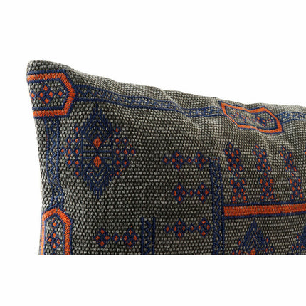 Kissen DKD Home Decor 50 x 10 x 35 cm Blau Orange Araber (2 Stück)