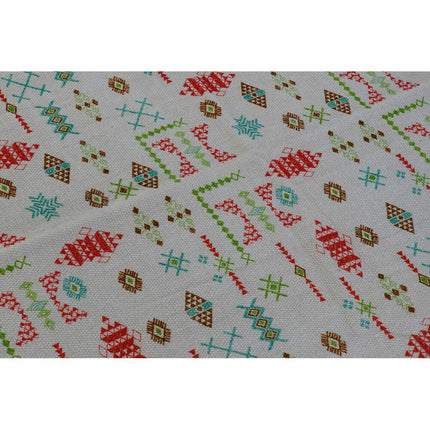 Teppich DKD Home Decor 120 x 180 x 0,4 cm Polyester Weiß Ikat Boho (2 Stück)