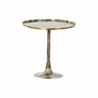 Beistelltisch DKD Home Decor Gold Braun Aluminium (51 x 51 x 51 cm)