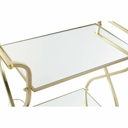 Tevogn DKD Home Decor Spiegel Gold Stahl (70 x 36,5 x 83 cm)