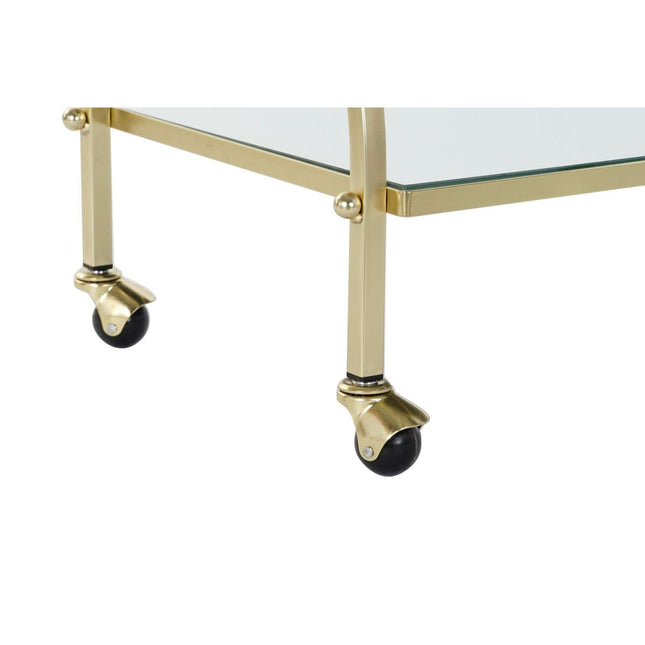 Tevogn DKD Home Decor Spiegel Gold Stahl (70 x 36,5 x 83 cm)