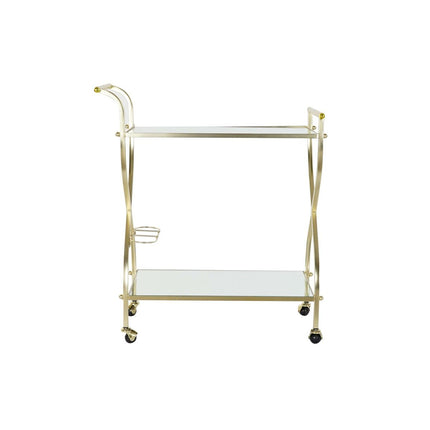 Tevogn DKD Home Decor Spiegel Gold Stahl (70 x 36,5 x 83 cm)