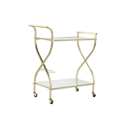 Tevogn DKD Home Decor Spiegel Gold Stahl (70 x 36,5 x 83 cm)
