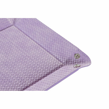 Ablageschale DKD Home Decor Lila Polyurethan 20 x 20 x 4 cm Romantisch